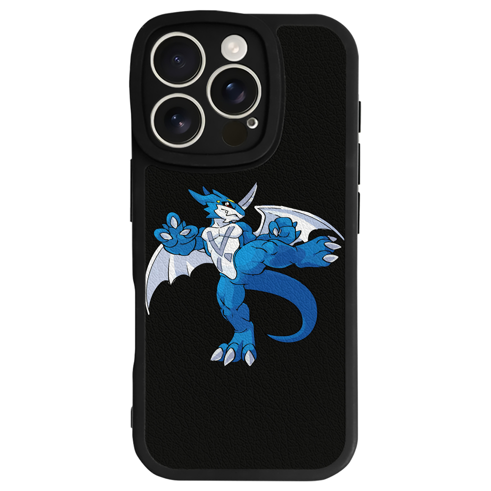 （画像用） Digimon デジタルモンスター/デジモン 【iPhone 16シリーズ対応】シリコンスマホケース（レザー調） 材質：シリコン